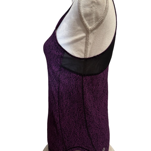 Lululemon Athletica Sculpt II Purple and Black Tank Top - Picture 3 of 8